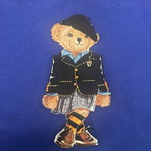 Brand new without tag Polo Ralph Lauren girls short sleeve blue shirt